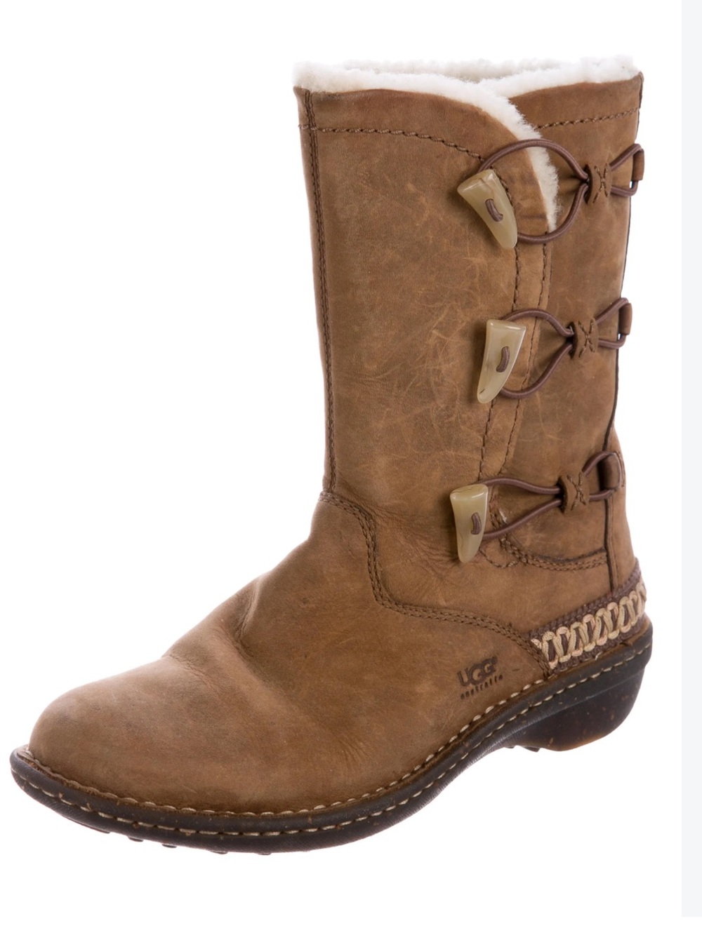 Ugg Kona chestnut toggle boots size 9